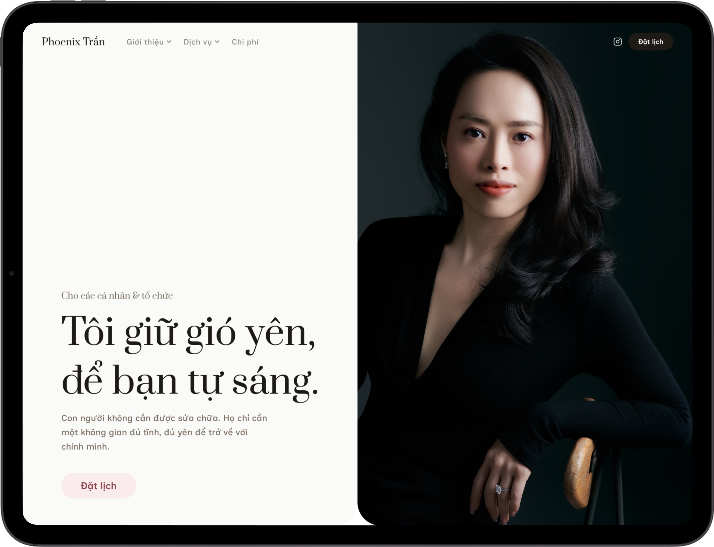Phoenix Tran — personal site